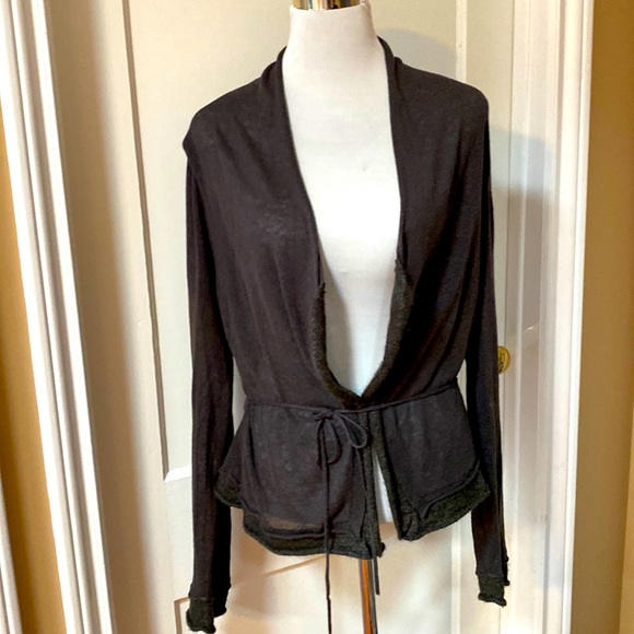 Sandwich grey cardigan - Picture 1 of 7